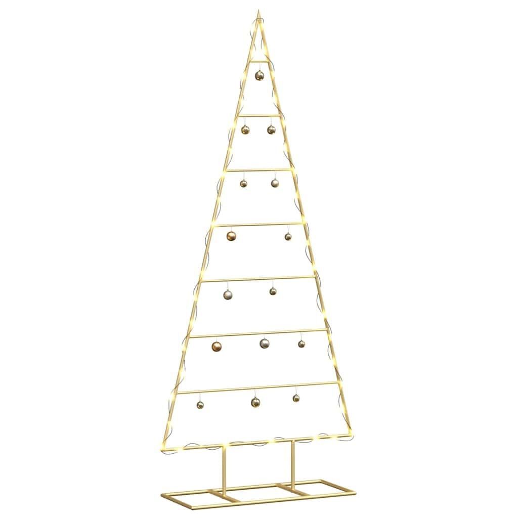 VidaXL Metalen Kerstboom Frame (125 cm) Zwart - 40% Korting