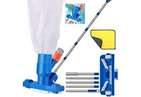 Zwembadstofzuiger Set: Telescopische Stang 180cm (54% Korting)
