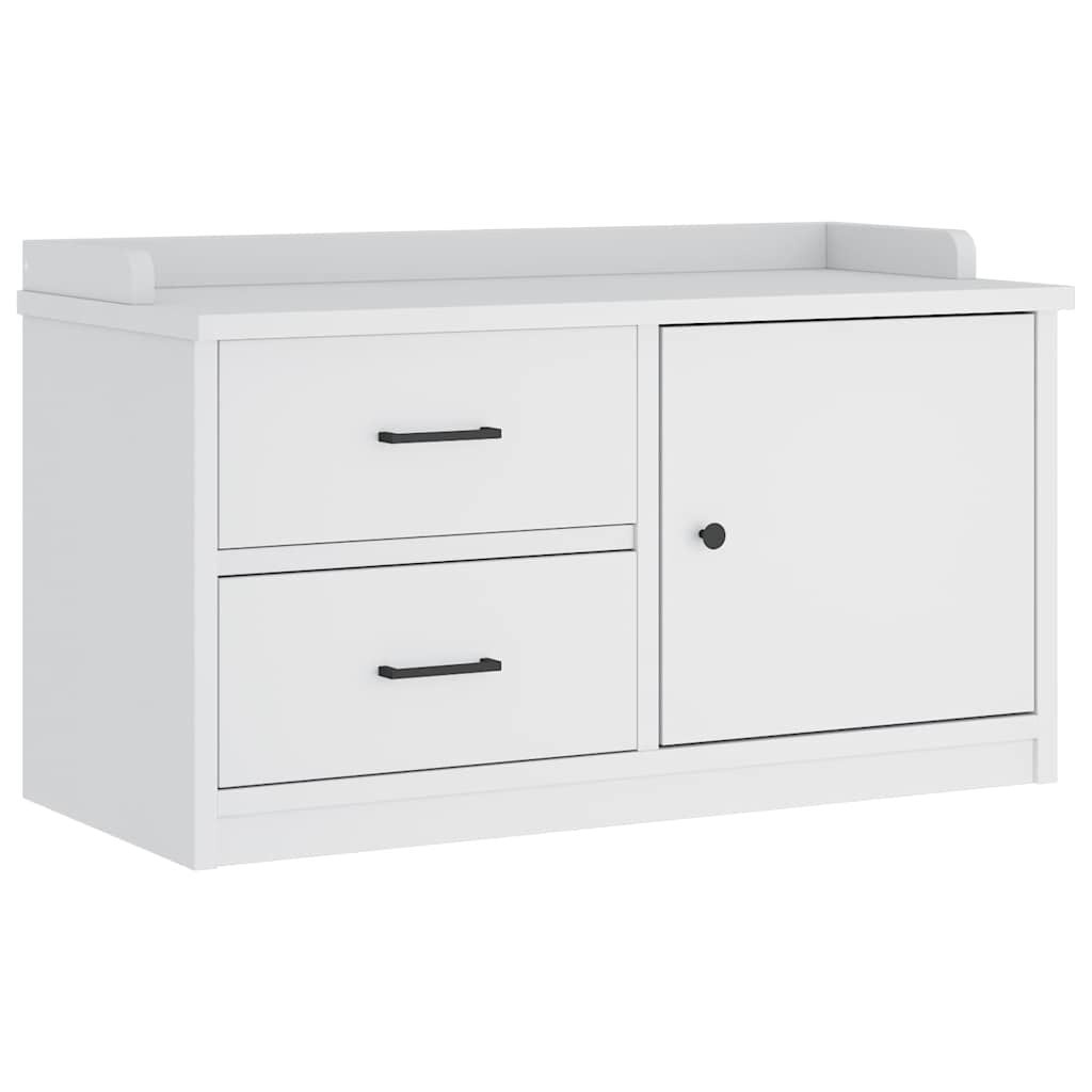 VidaXL Gangbank SANDNES Wit - 56% Korting!