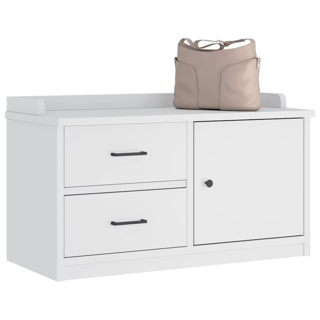 VidaXL Gangbank SANDNES Wit - 56% Korting!