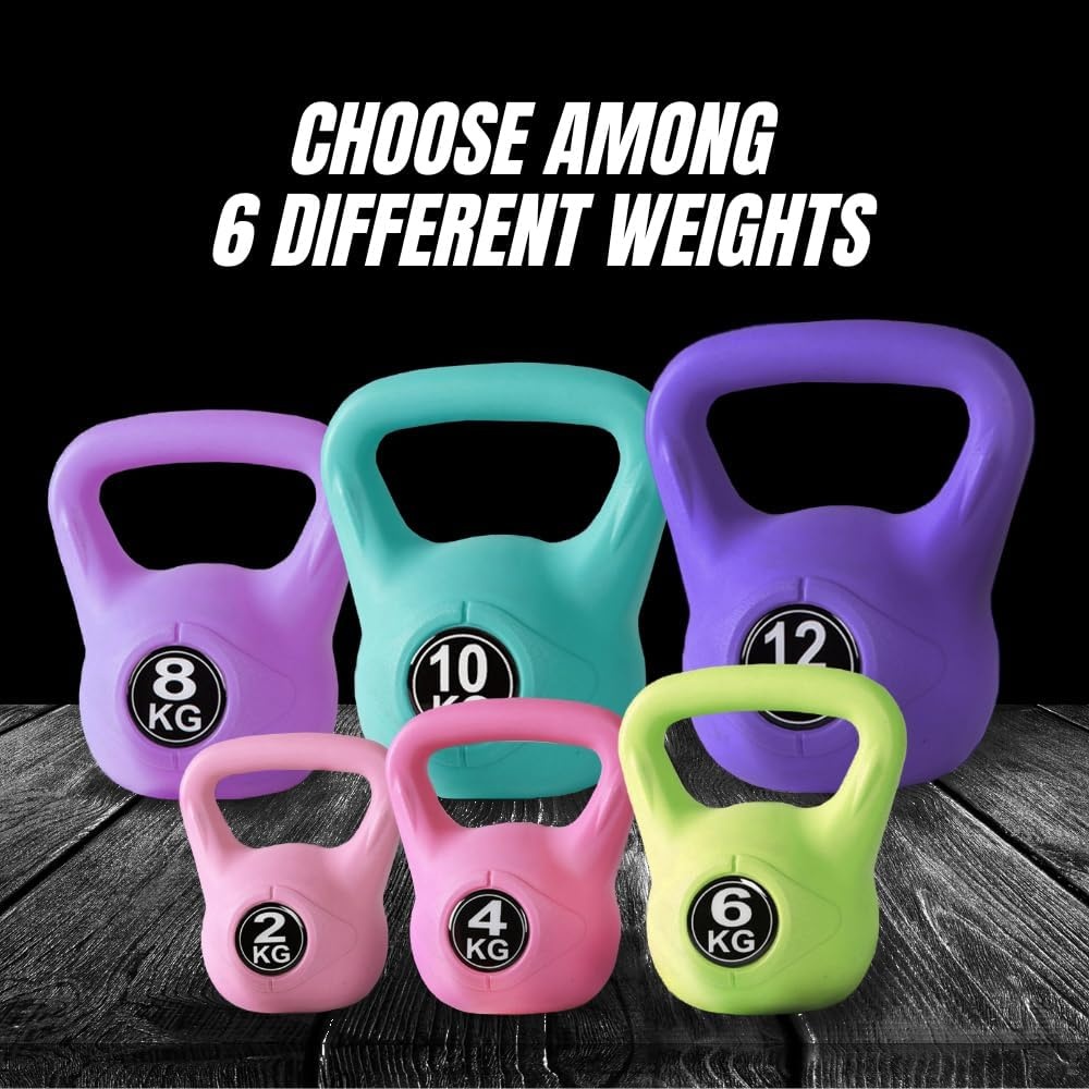 Neopreen Kettlebell (Zwart) met 51% Korting - Diverse Gewichten