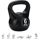 Neopreen Kettlebell (Zwart) met 51% Korting - Diverse Gewichten