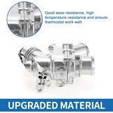 Thermostaatbehuizing Koelvloeistof Aluminium Land Rover/Jaguar - 51% Korting!