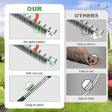 Dubbelzijdige Hark Koolstofstaal - Gazononderhoud met 56% Korting!