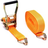 Spanbanden 10x 5000kg 8m 50mm Oranje - 37% Korting