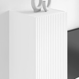 vidaXL TV Wandkast 2 stuks Wit 30x31x100cm - Nu 41% Korting!