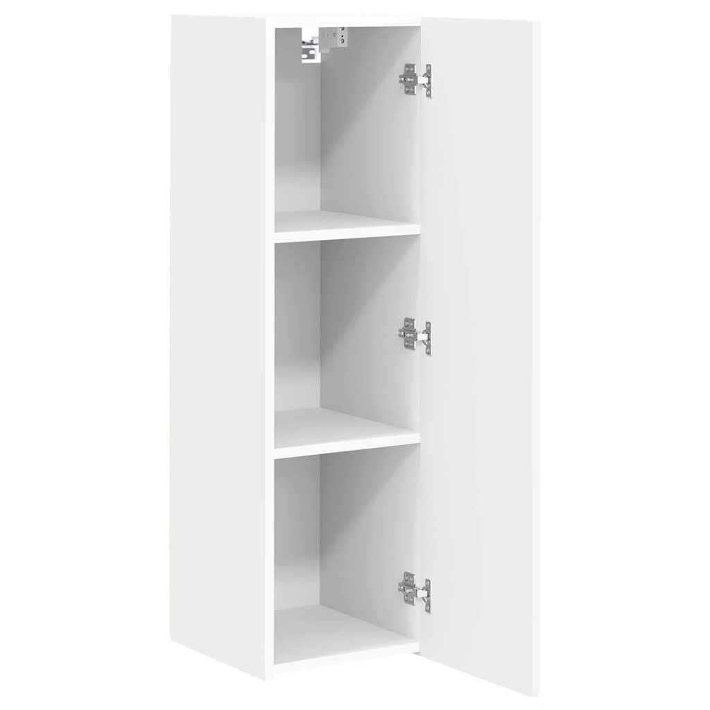 vidaXL TV Wandkast 2 stuks Wit 30x31x100cm - Nu 41% Korting!