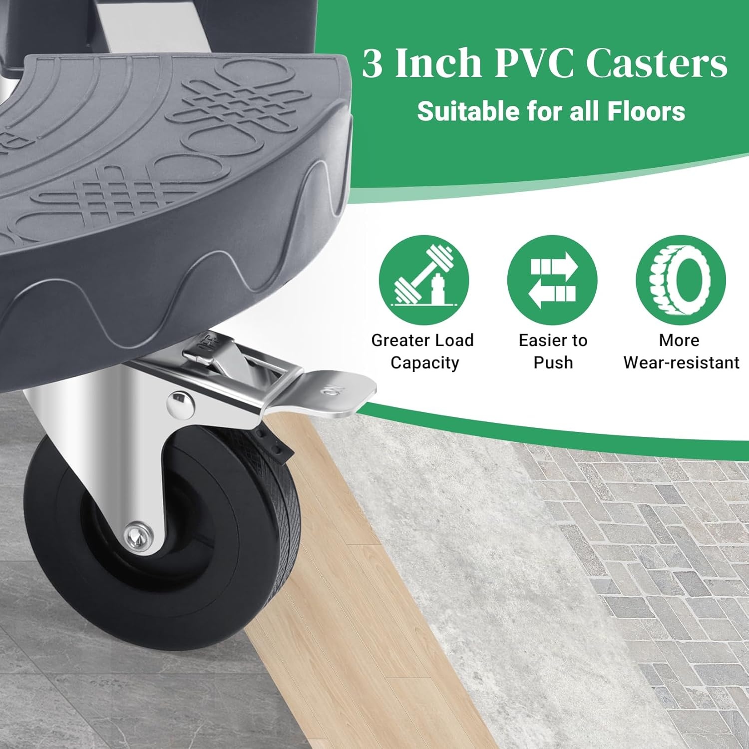 Plantenroller voor Zware Lasten | 36% Korting | 220kg Draagkracht