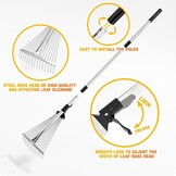 Telescopische Bladbezem Inklapbaar - 34% Korting!