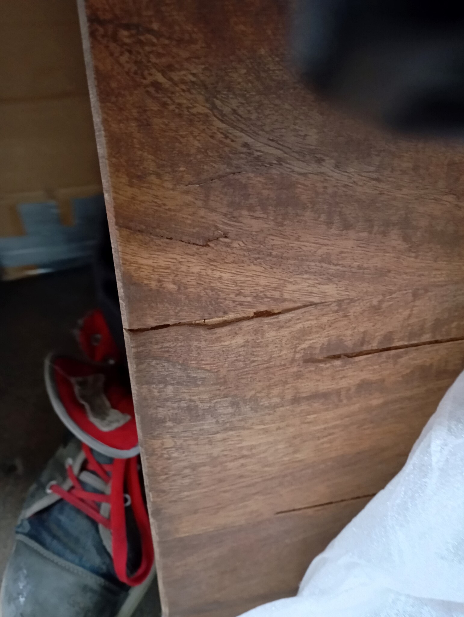 VidaXL Tafelblad Mangohout Natuurlijke Rand - 59% Korting!