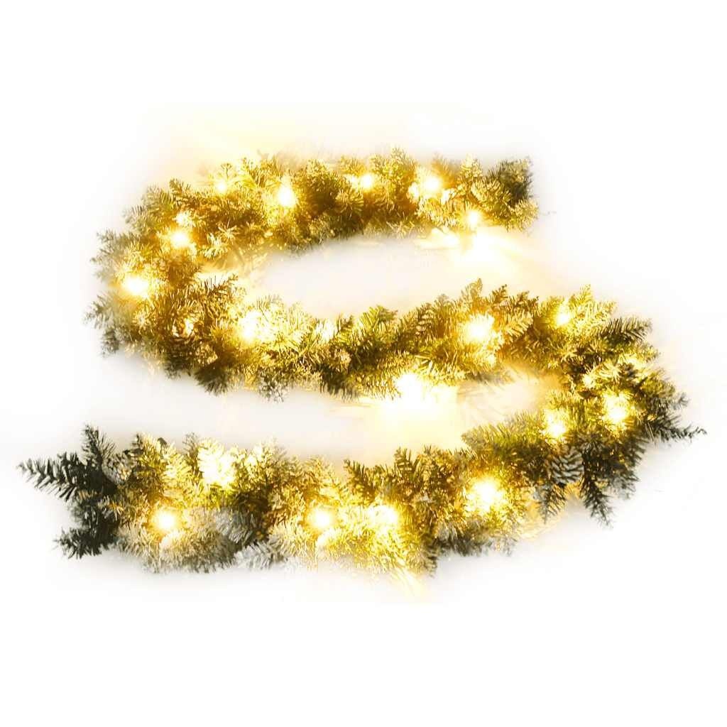 vidaXL Kerstslinger met LED-lampjes (5,2m) - 51% Korting!