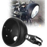 Zwarte Motor Koplamp Behuizing 5.75" Aluminium (39% korting)