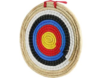 Strooien Bogenschijf 50x50cm (53% Korting)