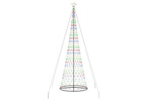 vidaXL Kerstboom met 550 LED (Multikleur) - 66% Korting!