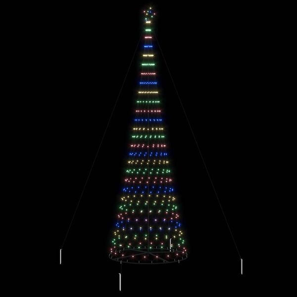 Grote LED Kerstboom Multikleur (500cm) - 72% Korting!