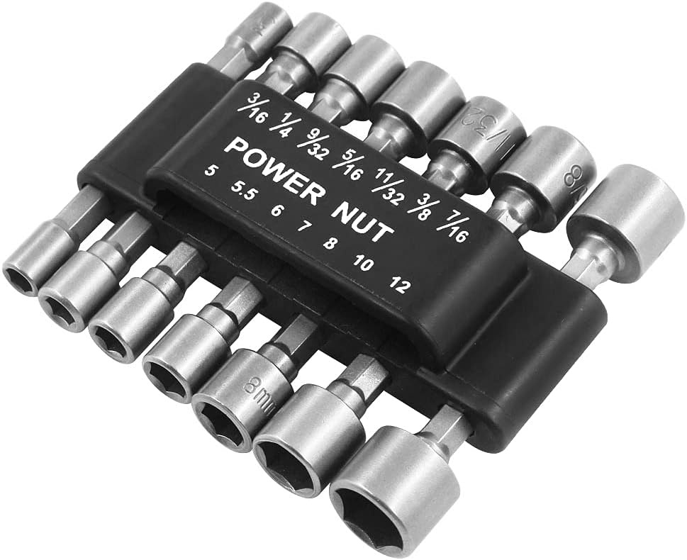 Dopsleuteladapter Set: 14 Delig, CR-V, Magnetisch - Nu 34% Korting!