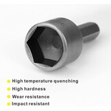 14-delige Dopbitset Chroom-Vanadium, Magnetisch - 26% Korting!