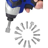 14-delige Dopbitset Chroom-Vanadium, Magnetisch - 26% Korting!