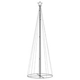 VidaXL Kegelkerstboom 310 LED's 100x300 cm Warmwit - 41% Korting!