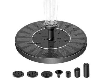 Zonne-Fonteinpomp 1,4W - Vogelbad & Tuin - 30% Korting