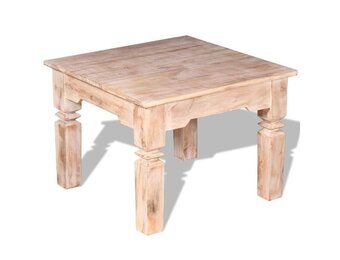 VidaXL Salontafel Acaciahout - 60x60x45 cm | 53% Korting!