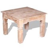 VidaXL Salontafel Acaciahout - 60x60x45 cm | 53% Korting!