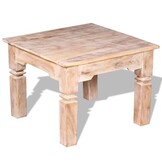 VidaXL Salontafel Acaciahout - 60x60x45 cm | 53% Korting!