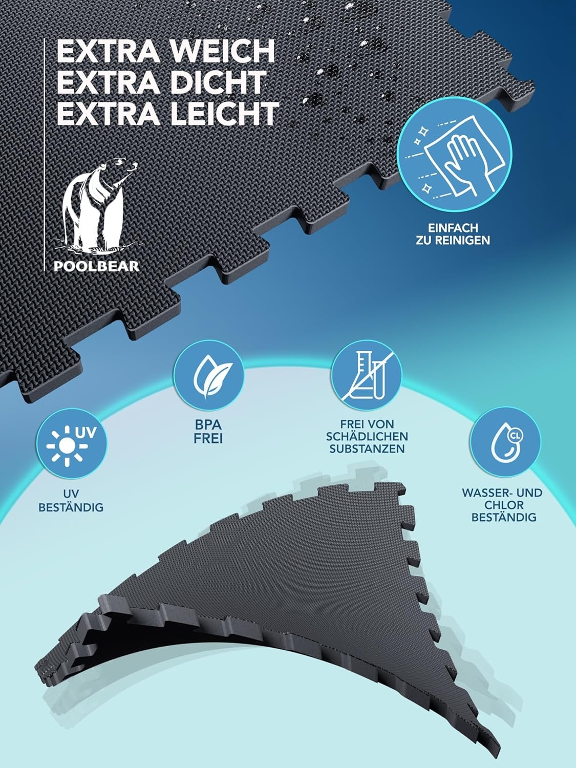 Ronde Zwembadonderlegger Zwart 200cm - 52% Korting!