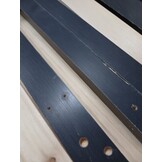 VidaXL Salontafel Grenenhout Zwart - 77% Korting