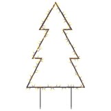vidaXL Kerstboom Verlichting - 115 Warmwitte LED's, 90cm - 67% Korting