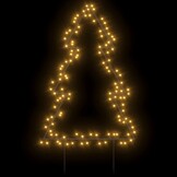 vidaXL Kerstboom Verlichting - 115 Warmwitte LED's, 90cm - 67% Korting