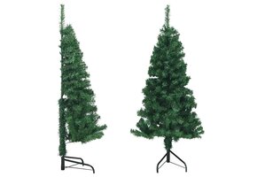 Hoekkerstboom 150 cm PVC Groen - 61% Korting