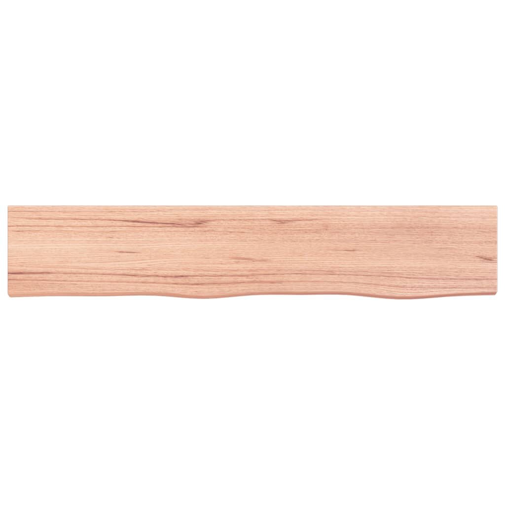 Massief Eikenhout Wandschap Lichtbruin - 60% Korting