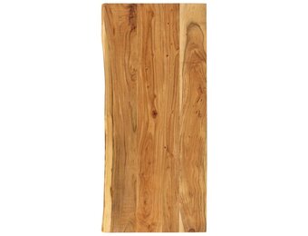 Massief Acaciahout Wastafelblad 140x52cm - 76% Korting