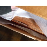 Massief Acaciahout Wastafelblad 140x52cm - 76% Korting