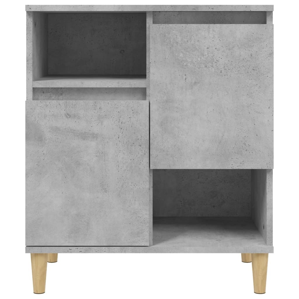 Dressoir Betongrijs Bewerkt Hout (60x35x70 cm) - 60% Korting