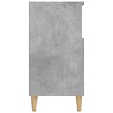 Dressoir Betongrijs Bewerkt Hout (60x35x70 cm) - 60% Korting