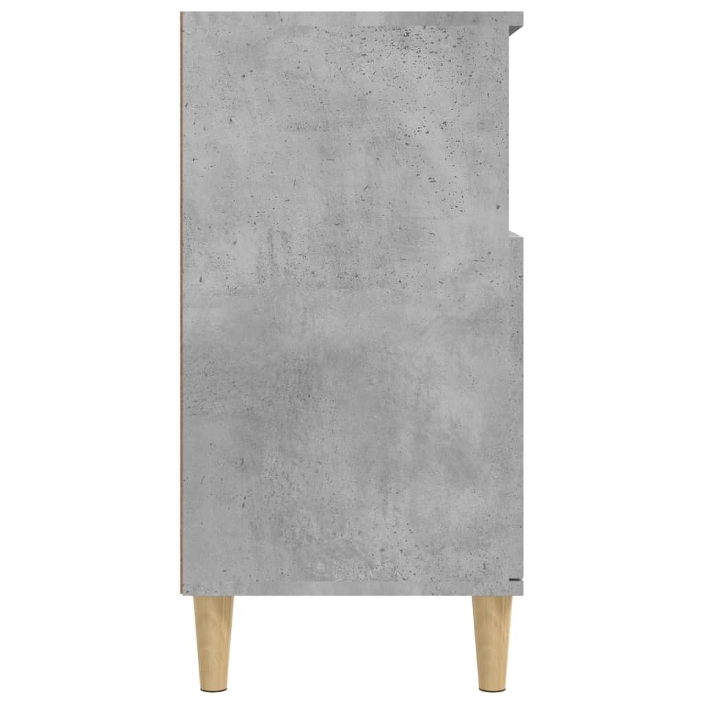 Dressoir Betongrijs Bewerkt Hout (60x35x70 cm) - 60% Korting