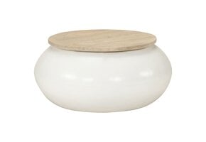 VidaXL Salontafel Mangohout (51x51x27 cm) - 41% Korting!