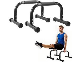 Parallettes Ligsteunen voor Push-ups & Dips - Ergonomisch & Duurzaam Thuistrainingsapparaat