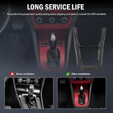 Middenconsole Bekleding Golf 6 MK6 (2008-2013) - Zwart ABS (64% Korting)