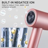 Draadloze Ionische Haardroger Roze | 61% Korting | Digitaal Scherm