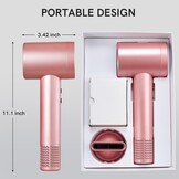 Draadloze Ionische Haardroger - 52% Korting! Roze