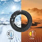 Massieve Scooterbanden 10 inch 10x2.50 Vollrubber 60/70-6.5 voor Ninebot Max G30D/G30, Soflow, Hiboy S2 Pro/Max - Set van 2 met stickers en gereedscha