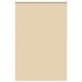 vidaXL Rolgordijn verduisterend 145x230 cm stofbreedte 141,6 cm beige