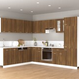vidaXL Hangkast 60x31x40 cm Bruin Eiken - 62% Korting!