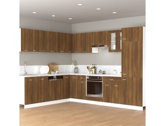 vidaXL Hangkast 60x31x40 cm Bruin Eiken - 62% Korting!