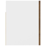 vidaXL Hangkast 60x31x40 cm Bruin Eiken - 62% Korting!