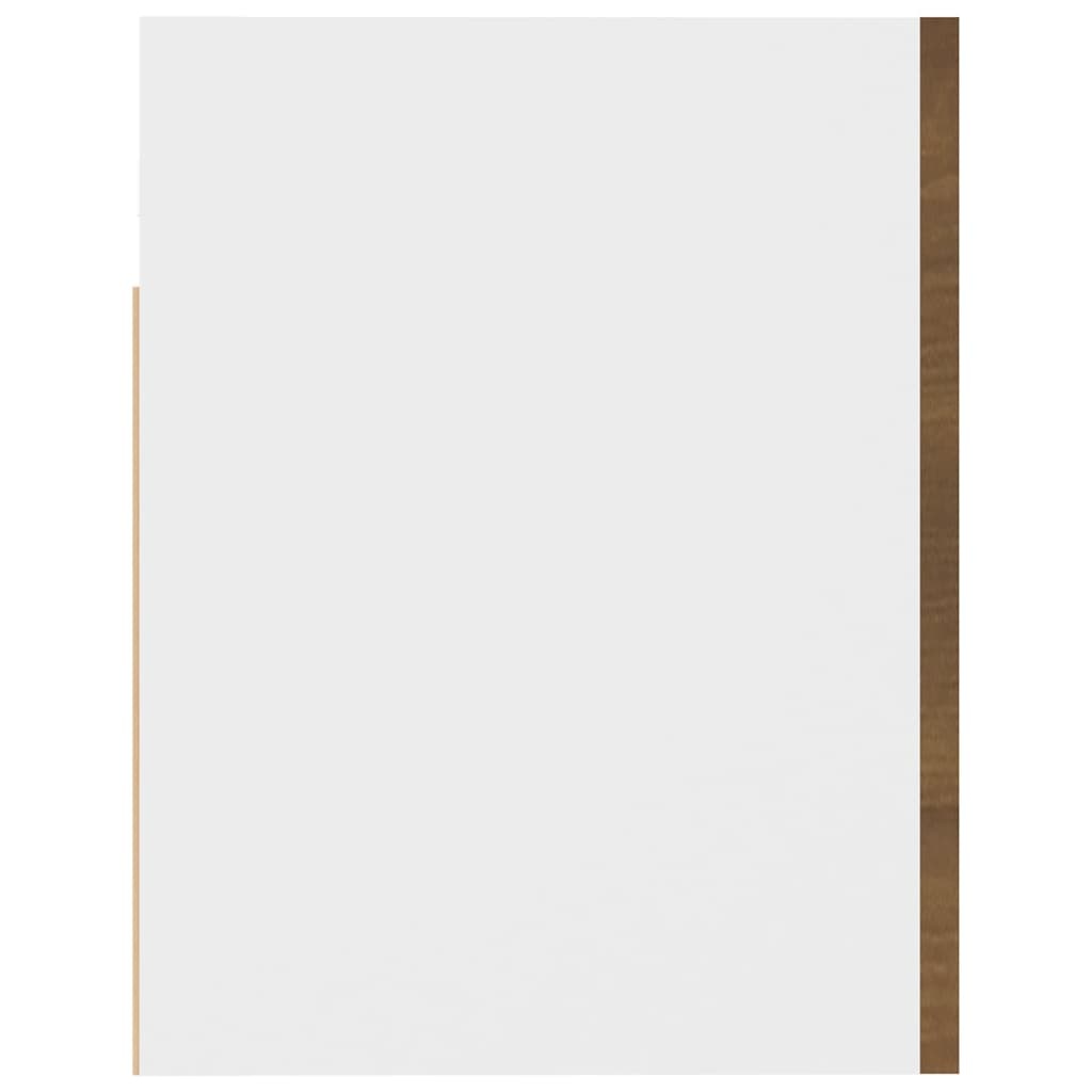 vidaXL Hangkast 60x31x40 cm Bruin Eiken - 62% Korting!