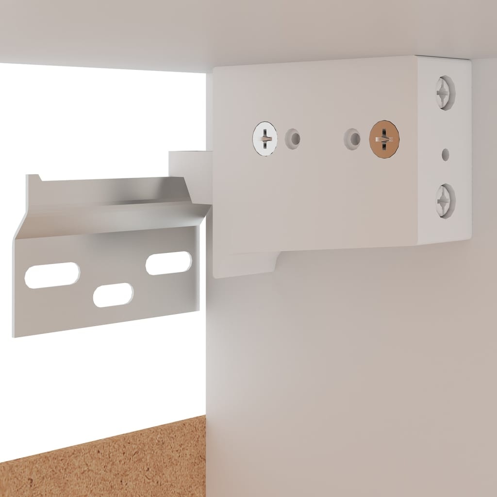 vidaXL Hangkast 60x31x40 cm Bruin Eiken - 62% Korting!